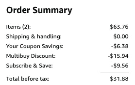 dove body wash deal on amazon