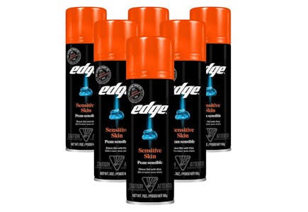 Edge Shave Gel 6-Pack