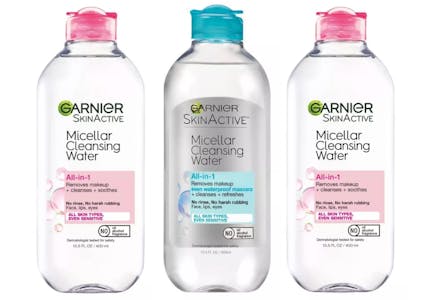 3 Garnier Skinactive Micellar Cleansing Water