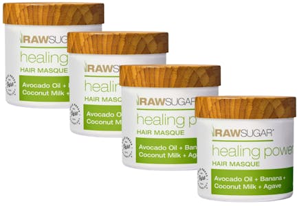 4 Raw Sugar Healing Power Hair Masque