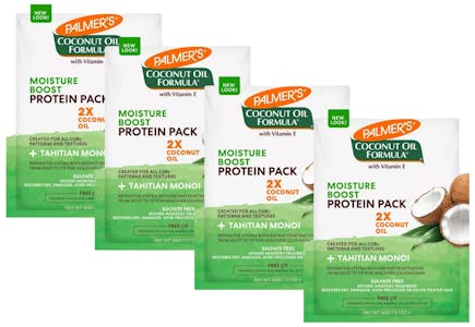 4 Palmers Coconut Oil Formula Moisture Boost Protein Pack