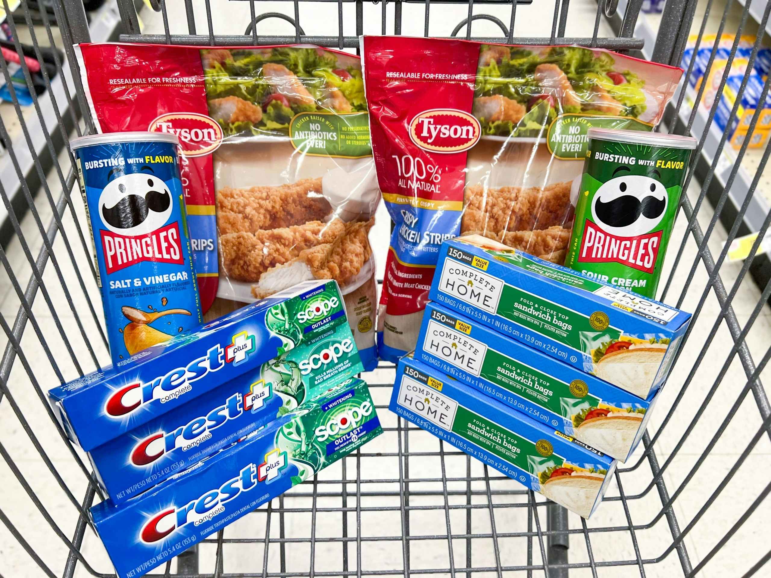 walgreens haul in cart