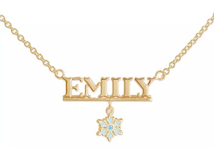 Disney Frozen Personalized Necklace