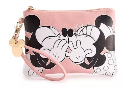 Mickey & Minnie Mouse Wristlet