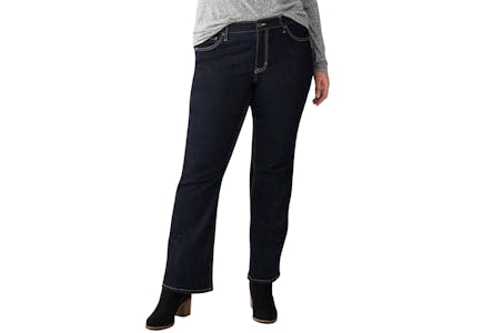 Plus-Size Bootcut Jeans