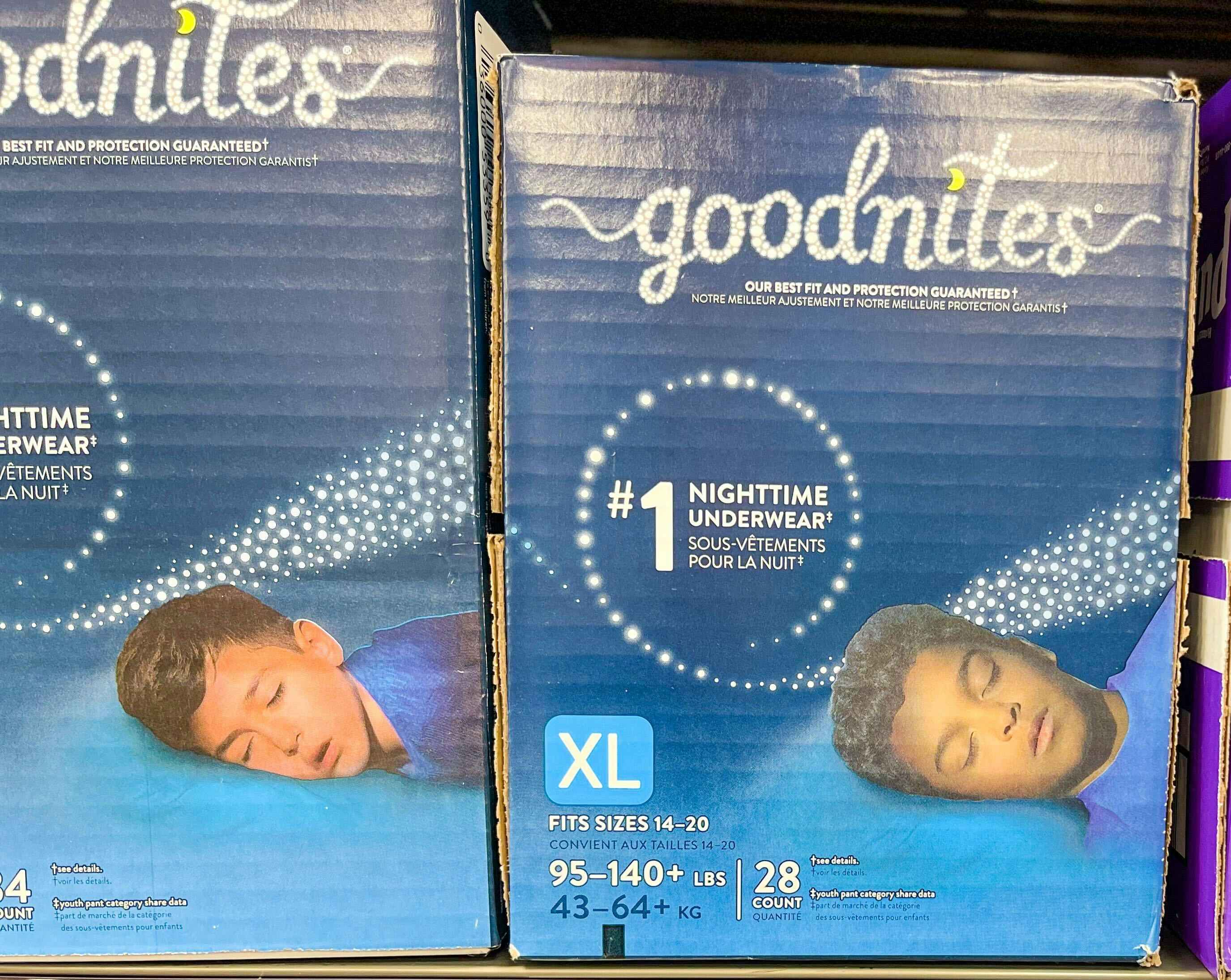 Boys' Nighttime Bedwetting Underwear, 9 Diapers - Fry's Food Stores