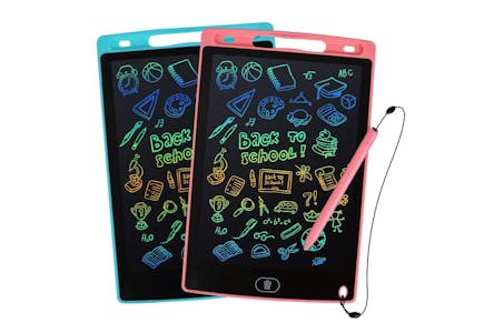2 LCD Writing Tablets for Kids