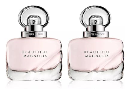 2 Estee Lauder Magnolia Perfumes + 2 Free Gifts