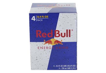 2 Red Bull 4-pack