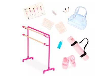 Our Generation Dancing Feet Ballet Accessory Set 