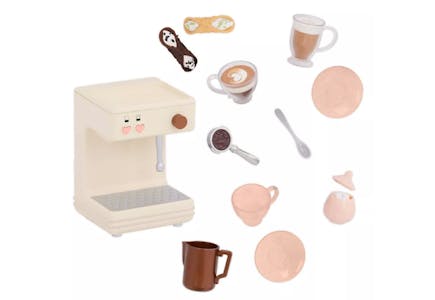 Our Generation Brewed for You Coffee Maker Accessory Set