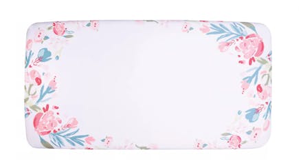 Floral Crib Sheet