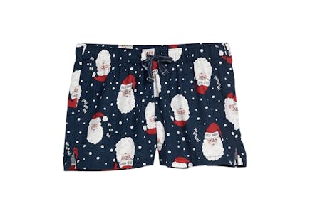 Flannel Pajama Shorts