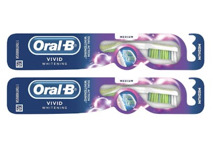 2 Oral-B Toothbrushes