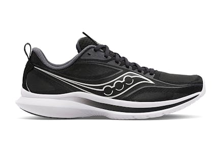 Saucony Men's Black & Silver Running Shoe