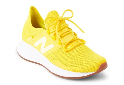 New Balance Women's Yellow Tennis Shoe