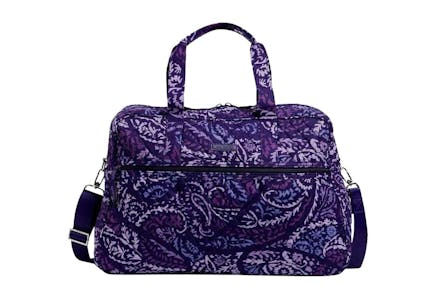 Vera Bradley Purple Medium Traveler Bag