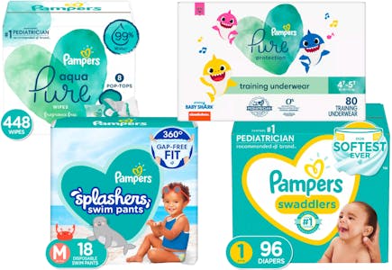 4 Pampers Items