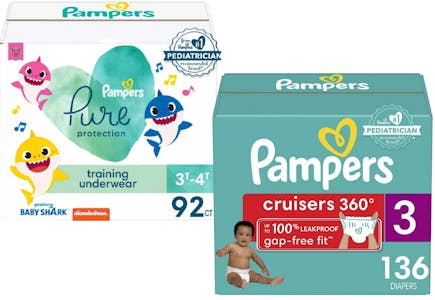 Pampers Diapers & Training Underwear