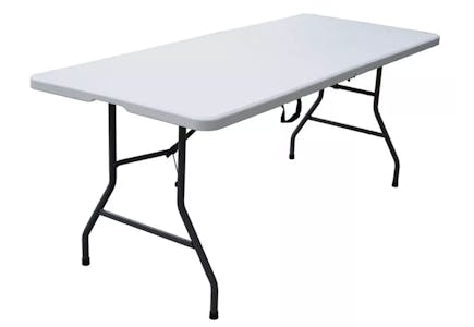 6-Foot Folding Banquet Table