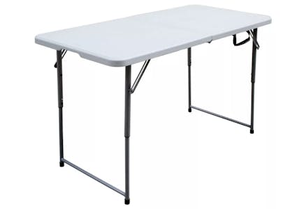 4-Foot Folding Banquet Table