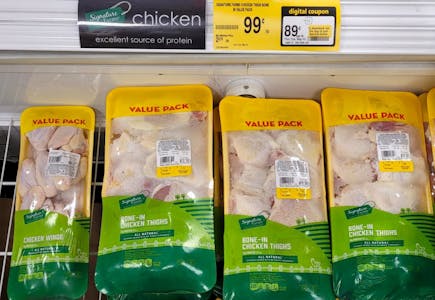Chicken Thighs, per pound