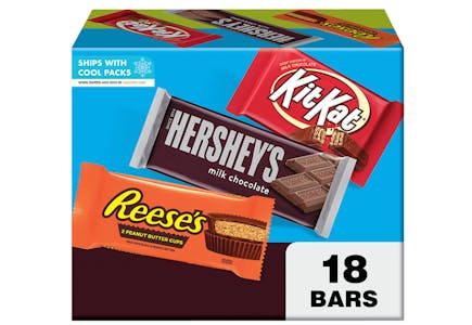 18-Count Chocolate Bars