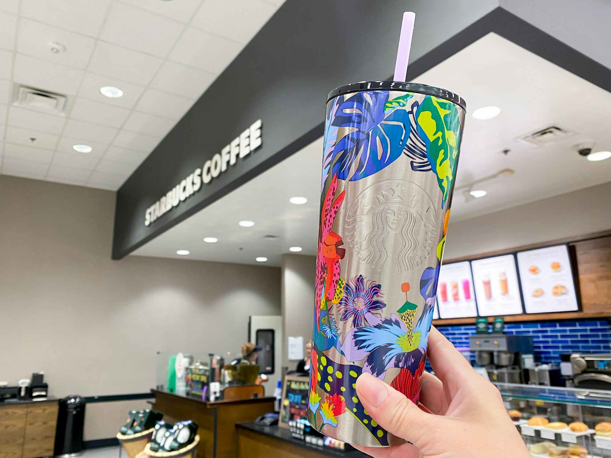 Starbuck Immersive Floral Stainless Steel Insulated Tumbler Cold