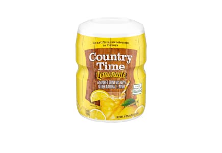4 Country Time Drink Mixes + 1 Kraft BBQ
