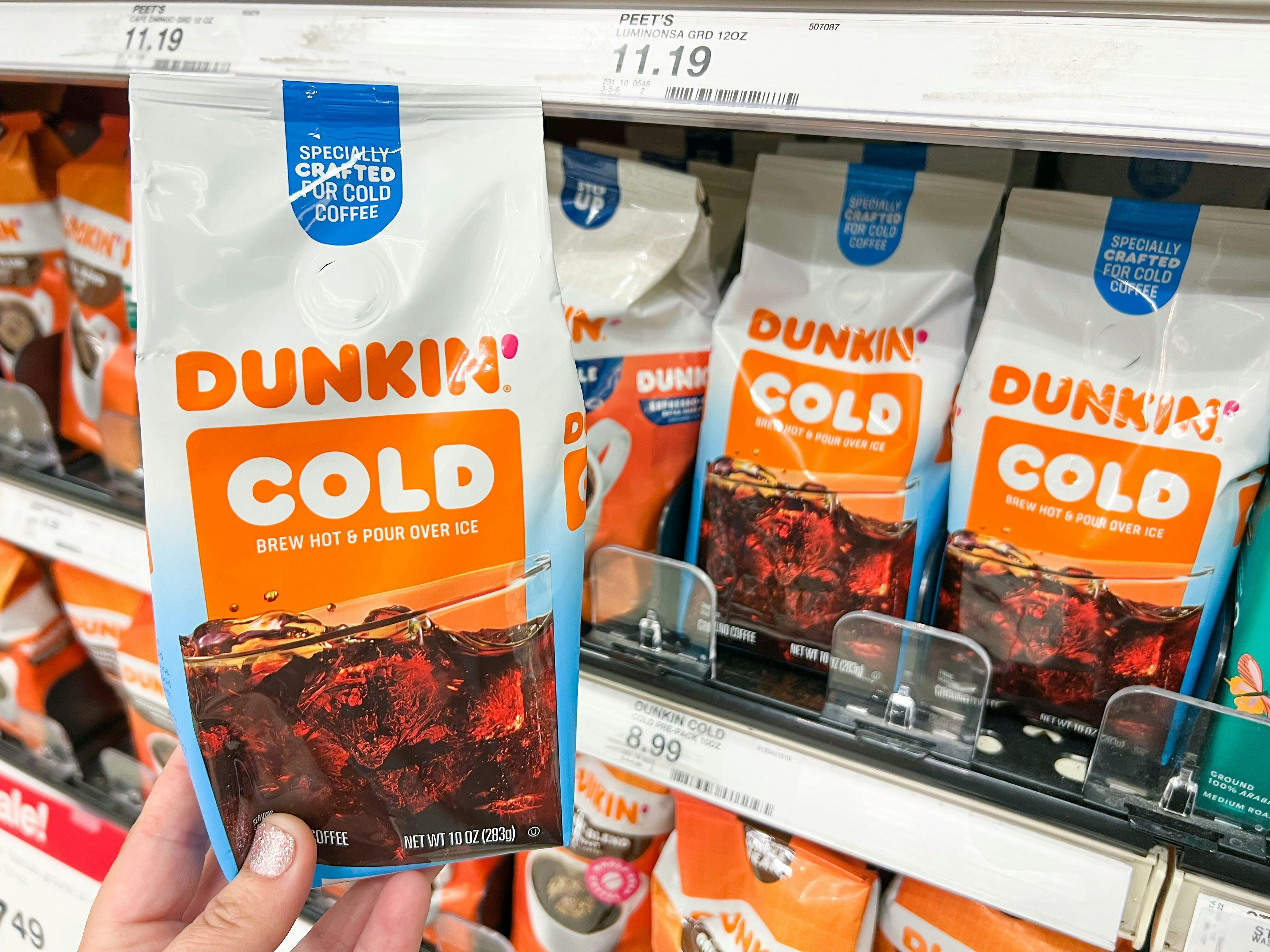 Easy Deal at Target — Dunkin' Cold Brew Coffee Bag, Just 4.55 The