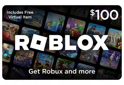 $100 Roblox Gift Card