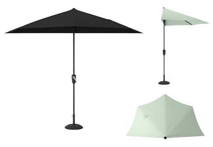 4.5' Half-Circle Patio Umbrella