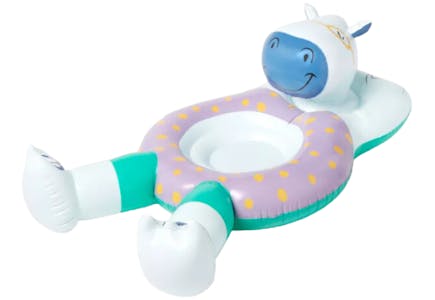 Sun Squad Kids' Hippo Pool Float