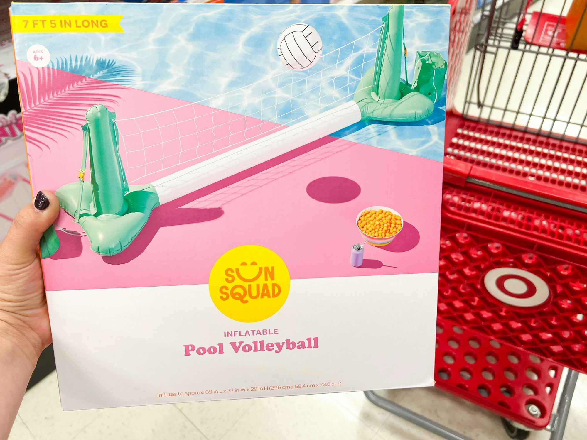 Sun Squad pool volleyball net at Target