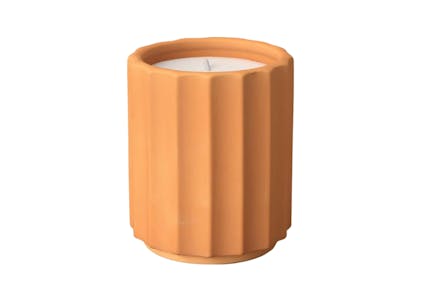 Citronella Outdoor Candle in Terracotta Finish Jar