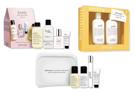 6 Philosophy Products + Free 5 Piece Gift Set