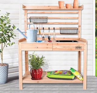 walmart expert gardener wood potting bench b 2023 1680374555 1680374555