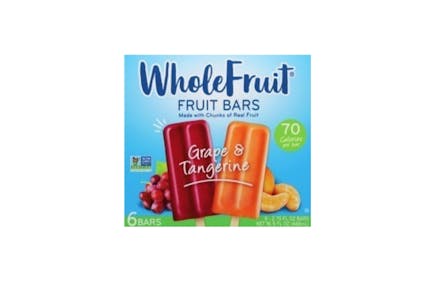 Whole Fruit Fruit Bars, 6 ct