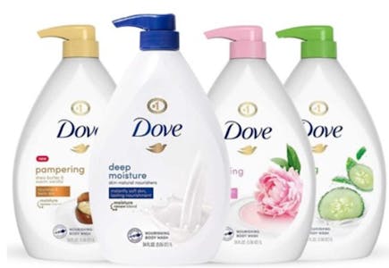 Dove Shower Gel 4-Pack