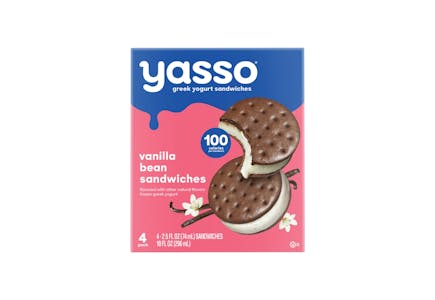 Yasso Greek Yogurt Sandwiches