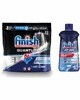 Finish Quantum or Power Dishwasher Detergent, Jet-Dry Rinse Aid or Dishwasher Cleaner, limit 2