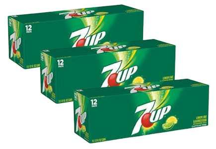 3 7UP 12-Packs