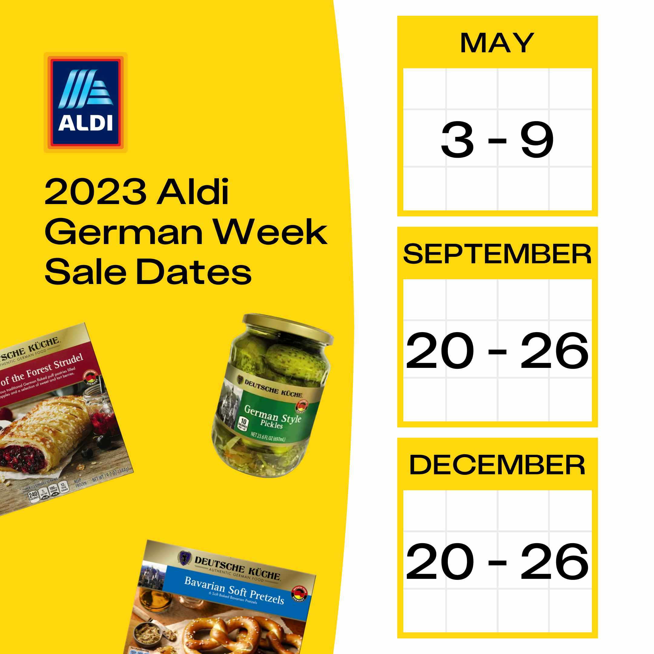 Aldi German Week Deals Look for These Specialty Items for 1.39 & Up