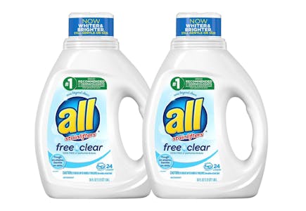 2 All Liquid Laundry Detergent — Digital Coupons
