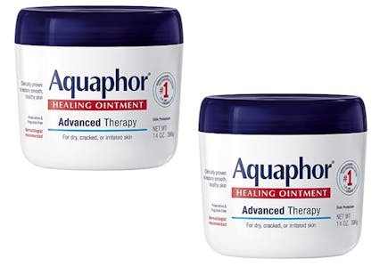 2 Aquaphor Healing Ointments