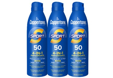 3 Sunscreen Sprays
