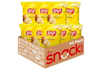 Lay's 40-Pack Snack Box