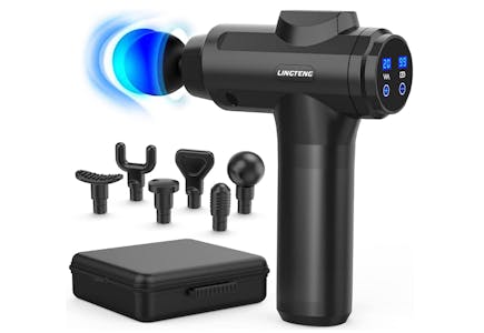 Massage Gun in Light Black