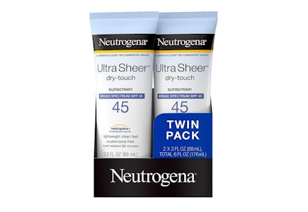 5 Sunscreen 2-Packs