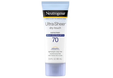 Neutrogena Ultra Sheer SPF 70